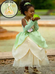 Tiana Whimsical Princess Party Dress (pre order) - Fox Baby & Co