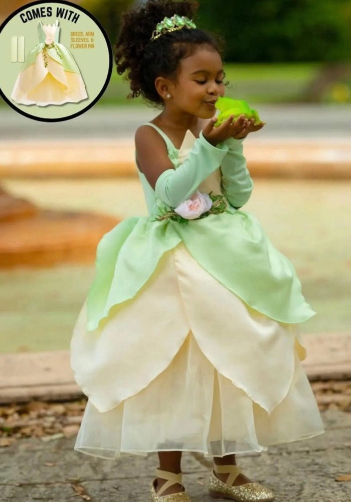 Tiana Whimsical Princess Party Dress (pre order) - Fox Baby & Co