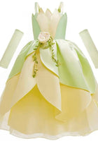 Load image into Gallery viewer, Tiana Whimsical Princess Party Dress (pre order) - Fox Baby &amp; Co
