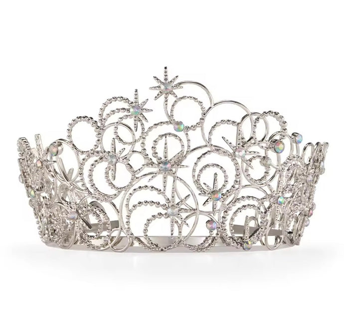 Glinda Tiara Silver Birthday Crown (pre order) - Fox Baby & Co