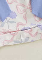 Load image into Gallery viewer, Posy Floral Bow Romper - Blue - Fox Baby &amp; Co
