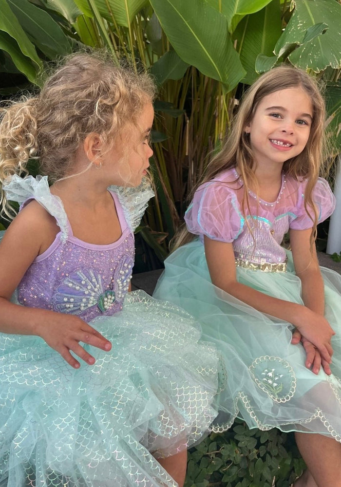 New Style Mermaid Princess Birthday Party Dress Costume - Fox Baby & Co