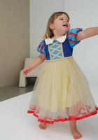 Load image into Gallery viewer, Enchanted Snow White Princess Birthday Party Dress Costume &amp; Headband - Fox Baby &amp; Co
