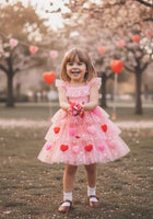 Load image into Gallery viewer, Girl My Sweetheart Tulle Dress - Pink (pre order) - Fox Baby &amp; Co
