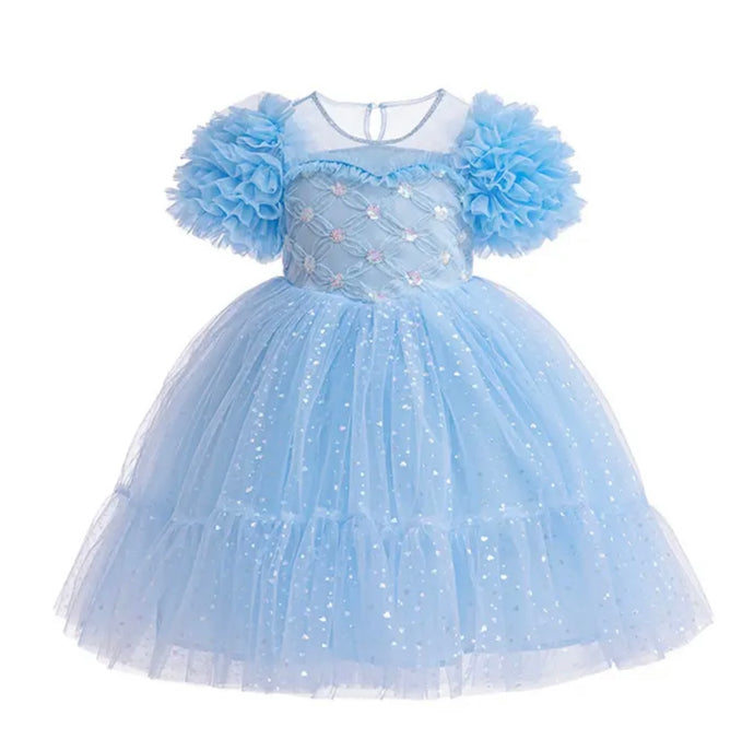 Birthday Girl Blue Princess Party Dress (pre order)