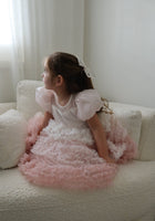 Load image into Gallery viewer, Kid little girl Fairytale Birthday Tulle Dress - Pink - Fox Baby &amp; Co
