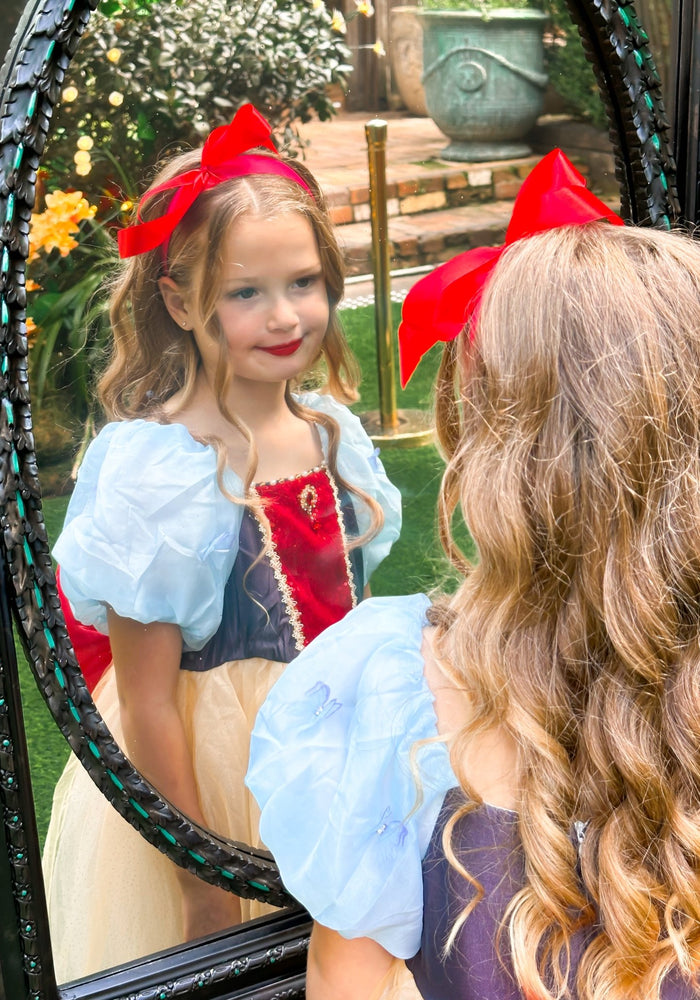 Magical Snow White Luxe Princess Party Dress Costume - Fox Baby & Co