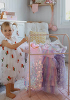 Load image into Gallery viewer, Pixie Butterfly Tulle Dress - Cherry

