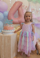 Load image into Gallery viewer, Fairyfloss Mermaid Princess Birthday Party Dress - Fox Baby &amp; Co
