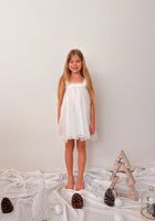 Load image into Gallery viewer, Little Girls Christmas Sparkle Tulle Dress (pre order) - Fox Baby &amp; Co
