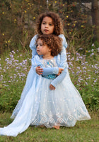 Load image into Gallery viewer, Snow Sparkle Elsa Princess Long Sleeve Dress Costume &amp; Cape - Fox Baby &amp; Co
