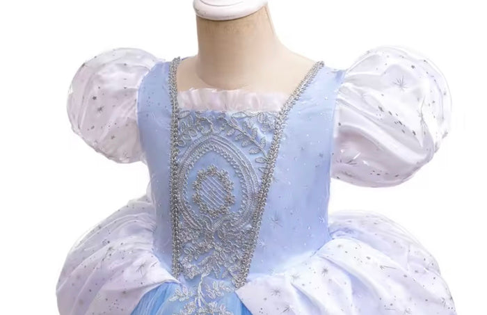Once Upon a Cinderella Princess Luxe Dress & Accessories