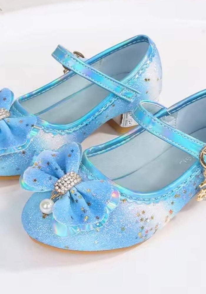 Little Girls My First High Heel Bow Princess Birthday Girl Shoe (pre order) - Fox Baby & Co