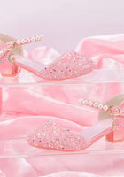 Load image into Gallery viewer, Glinda Little Girls High Heel Princess Birthday Girl Shoe (pre order) - Fox Baby &amp; Co
