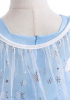 Load image into Gallery viewer, Snow Queen Princess Birthday Party Dress Costume with cape
