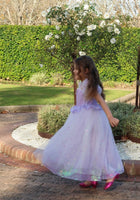 Load image into Gallery viewer, Rapunzel Butterfly Princess Party Puff Sleeve Dress Costume - Fox Baby &amp; Co
