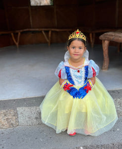 Magical Snow White Luxe Princess Birthday Party Dress Costume - Fox Baby & Co