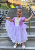 Load image into Gallery viewer, Classic Purple Princess Birthday Luxe Party Dress Costume - Fox Baby &amp; Co
