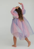Load image into Gallery viewer, Classic Mermaid Princess Birthday Long Sleeve Party Dress Costume
