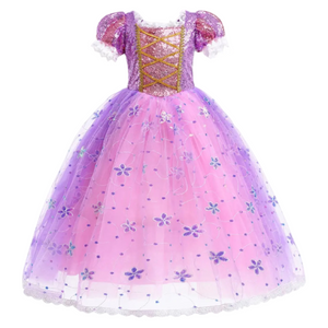 Rapunzel Princess Birthday Party Dress Costume