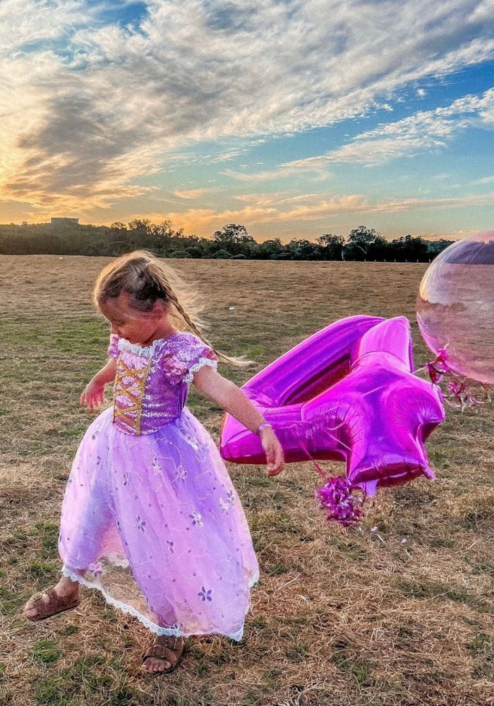 Rapunzel Princess Birthday Party Dress Costume - Fox Baby & Co
