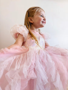 Pretty in Pink Glinda Wicked Princess Party Dress Costume - Fox Baby & Co