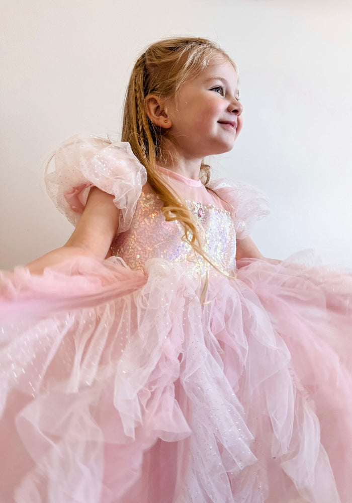 Pretty in Pink Glinda Wicked Princess Party Dress Costume - Fox Baby & Co