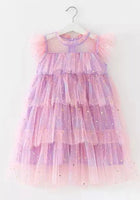 Load image into Gallery viewer, Enchanted Tulle Princess Tulle Birthday Dress Purple
