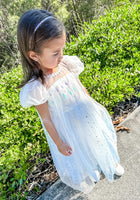 Load image into Gallery viewer, White Snow Princess Birthday Party Dress - Fox Baby &amp; Co

