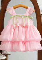 Load image into Gallery viewer, Spring Tulip Puff Frill Dress (pre order)
