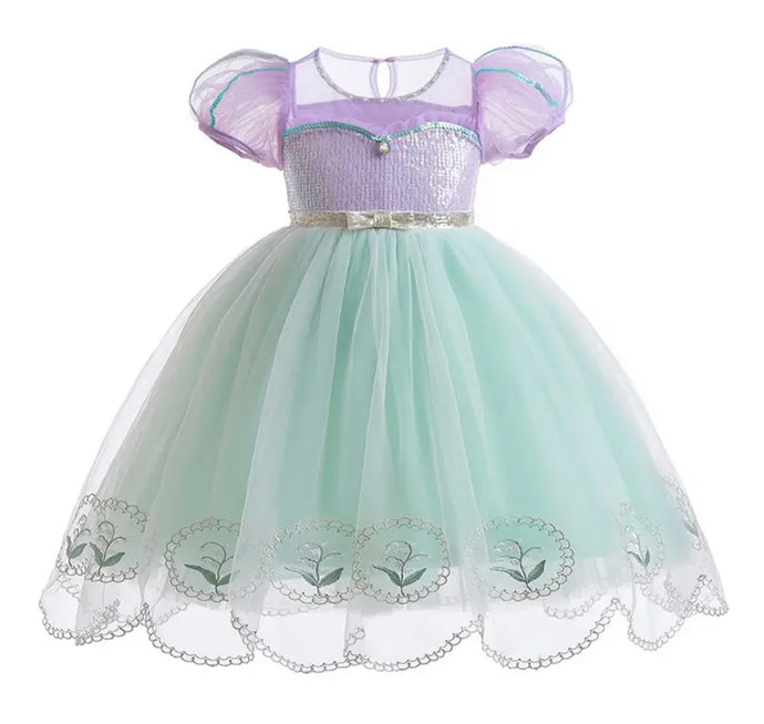 New Style Mermaid Princess Birthday Party Dress Costume (pre order)