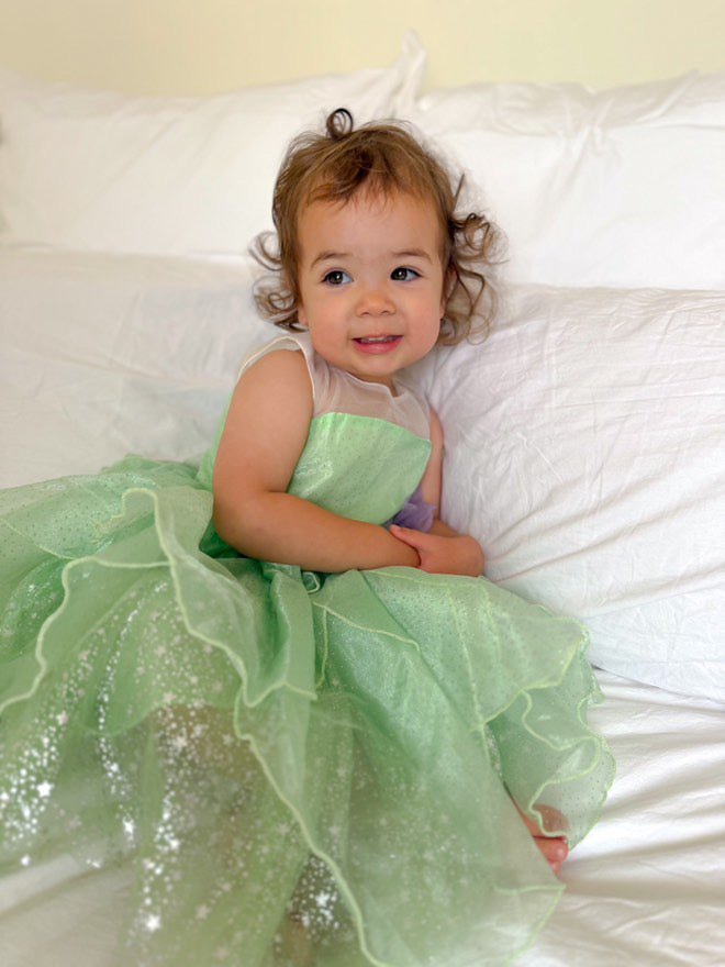 Tinker Fairy Princess Dress & matching Wings - Fox Baby & Co