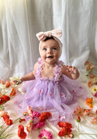 Load image into Gallery viewer, Aurora Fairy Tulle Birthday Dress - Lilac - Fox Baby &amp; Co
