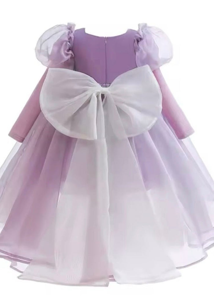 Classic Rapunzel Long Sleeve Princess Luxe Party Dress Costume (pre order) - Fox Baby & Co