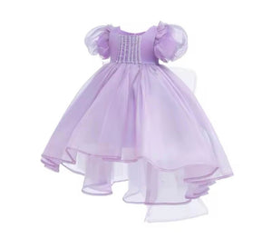 Classic Rapunzel Princess Luxe Party Dress Costume (pre order) - Fox Baby & Co