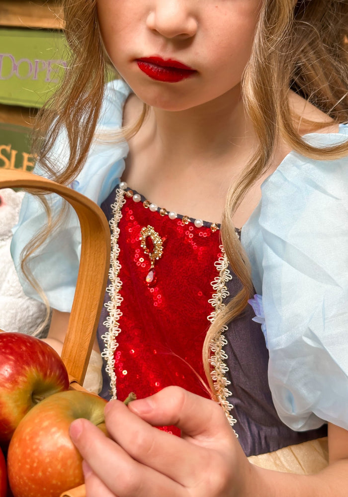 Magical Snow White Luxe Princess Party Dress Costume - Fox Baby & Co