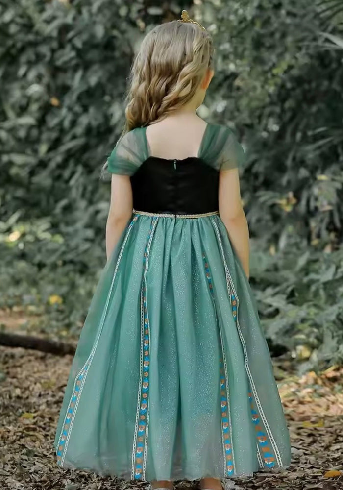 Magical Anna Princess Birthday Party Dress Costume (Pre order) - Fox Baby & Co