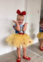 Load image into Gallery viewer, Snow White Princess Birthday Tutu (limited edition) - Fox Baby &amp; Co
