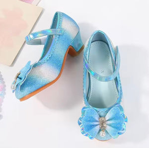 Little Girls My First High Heel Bow Princess Birthday Girl Shoe (pre order) - Fox Baby & Co