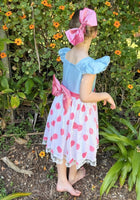 Load image into Gallery viewer, Little Bo Peep Inspired Dress Costume with Headband - Fox Baby &amp; Co
