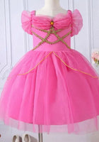 Load image into Gallery viewer, Pink Aurora Princess Luxe Birthday Party Dress Costume
