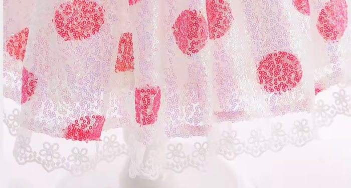 Little Bo Peep Inspired Dress Costume with Headband