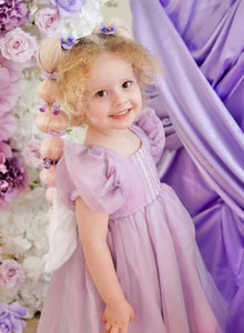 Classic Rapunzel Princess Luxe Party Dress Costume (pre order) - Fox Baby & Co