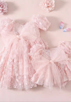 Load image into Gallery viewer, Tea Party Tulle Sparkle Romper – Blush Pink - Fox Baby &amp; Co
