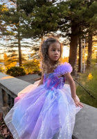 Load image into Gallery viewer, Enchanted Glinda Princess Party Dress - Fox Baby &amp; Co

