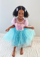 Load image into Gallery viewer, Mermaid Shell Princess Birthday Party Dress - Fox Baby &amp; Co
