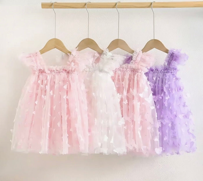New Arabella Butterfly Luxe Fairy Tulle Birthday Dress (limited edition) - Fox Baby & Co