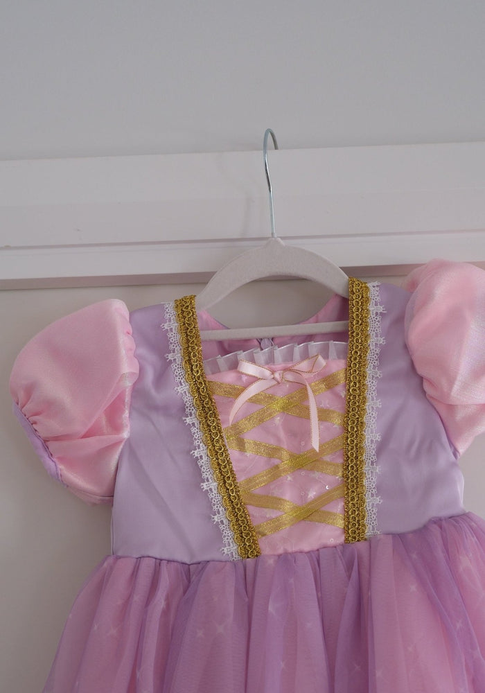 Classic Rapunzel Princess Birthday Luxe Party Dress Costume - Fox Baby & Co