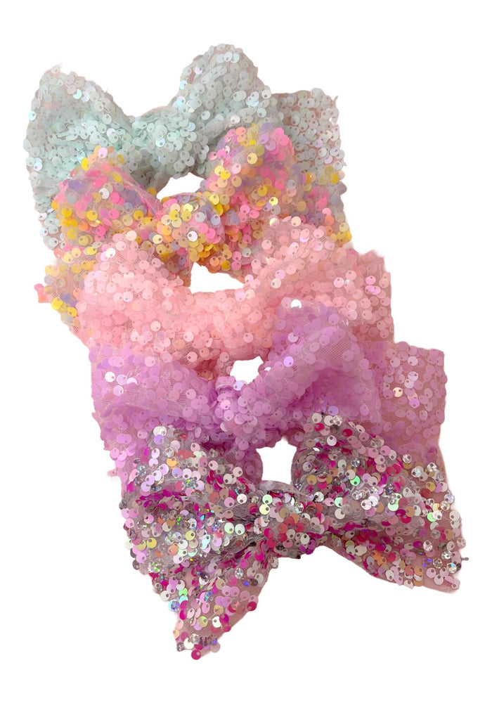 Birthday Sequins Bow Clip - Fox Baby & Co