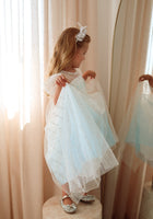 Load image into Gallery viewer, White Snow Princess Birthday Party Dress - Fox Baby &amp; Co

